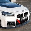 SOOQOO V3 BMW M2 G87 Front Lip In Prepreg Carbon Fiber
