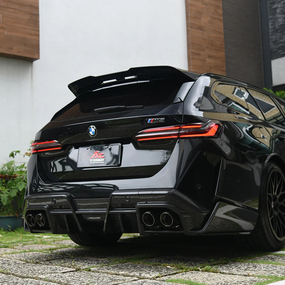 SOOQOO BMW M5 G99 Roof Spoiler In Preprep Carbon Fiber
