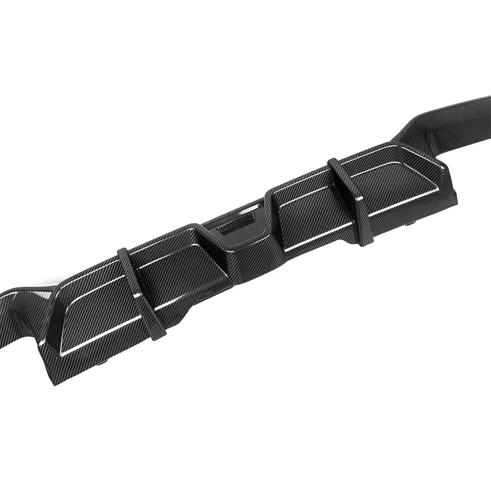 SOOQOO BMW X4 G02 FaceLift Rear Diffuser In Prepreg Carbon Fiber