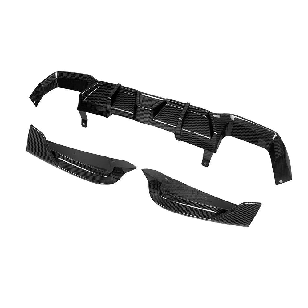 SOOQOO BMW X4M F98 LCI Rear Diffuser In Prepreg Carbon Fiber
