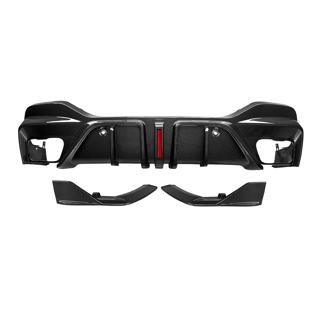 SOOQOO BMW X6 G06 Dry Carbon Brake Light Diffuser