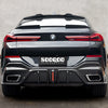 SOOQOO BMW X6 G06 Dry Carbon Brake Light Diffuser