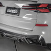 SOOQOO BMW X5 G05 Exhaust Tips In Prepreg Carbon Fiber