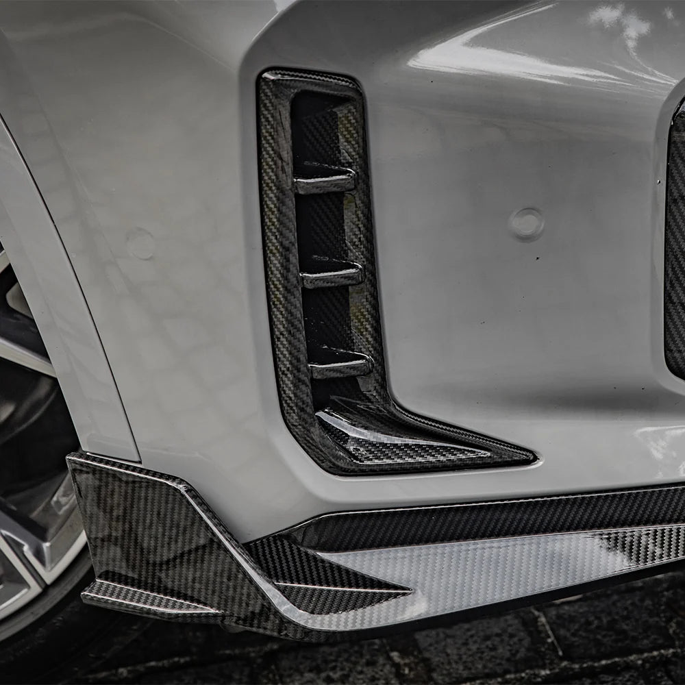 SOOQOO BMW X5 G05 LCI Front Lip In Prepreg Carbon Fiber