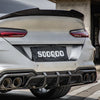 BMW M8 F91 / F92 / F93 SOOQOO STYLE DRY CARBON FIBER REAR DIFFUSER