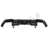 SOOQOO BMW X4 G02 LCI Rear Diffuser W/Brake Light In Prepreg Carbon Fiber