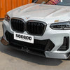 SOOQOO V2 BMW X3 G01 X4 G02 LCI Front Lip In Prepreg Carbon Fiber