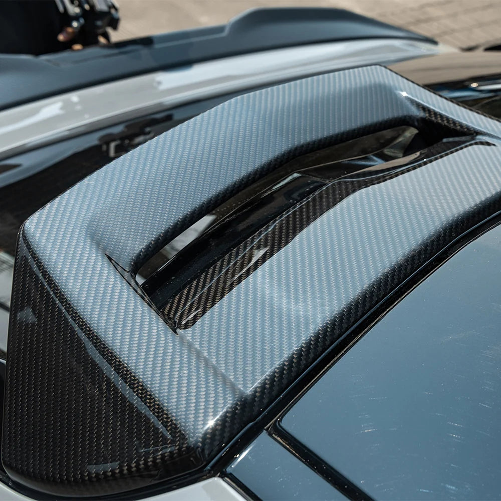 SOOQOO BMW X4M F98 Roof Spoiler In Prepreg Carbon Fiber