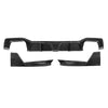 SOOQOO BMW X4M F98 Facelift Rear Diffuser W/Brake Light In Prepreg Carbon Fiber