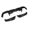SOOQOO BMW X4M F98 Facelift Rear Diffuser W/Brake Light In Prepreg Carbon Fiber