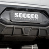 SOOQOO BMW X4M F98 Facelift Rear Diffuser W/Brake Light In Prepreg Carbon Fiber
