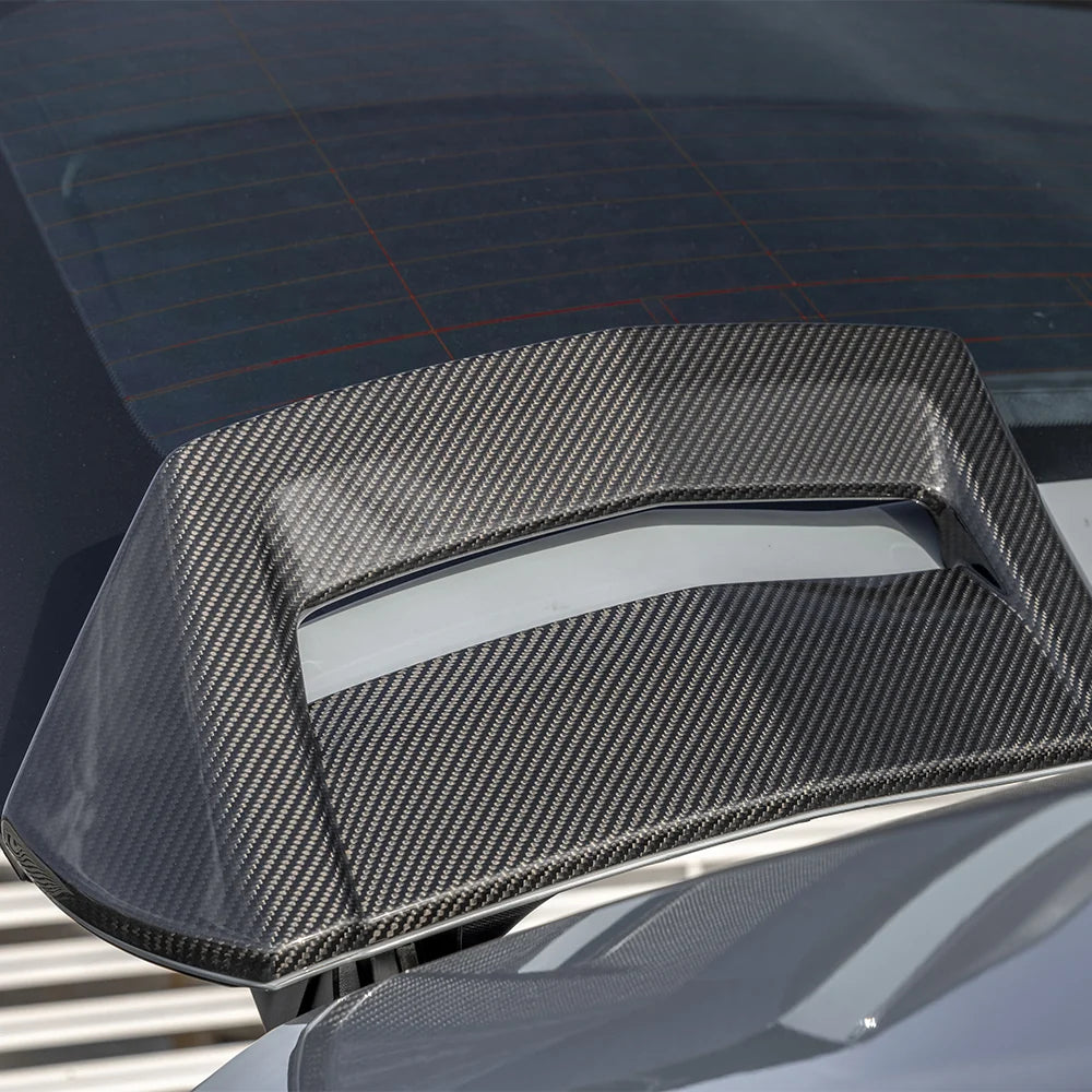 SOOQOO BMW X4M F98 Roof Spoiler In Prepreg Carbon Fiber