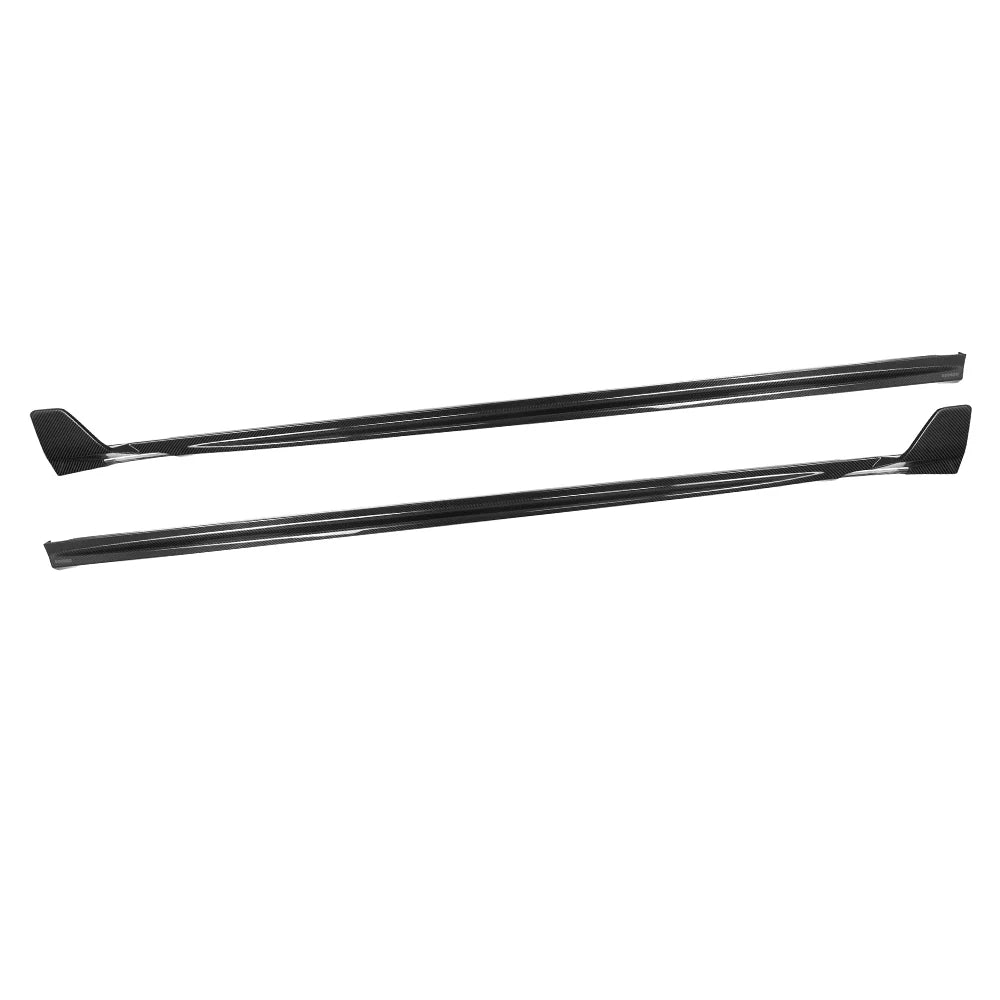 SOOQOO V2 BMW X3M F97 X4M F98 Side Skirt In Prepreg Carbon Fiber
