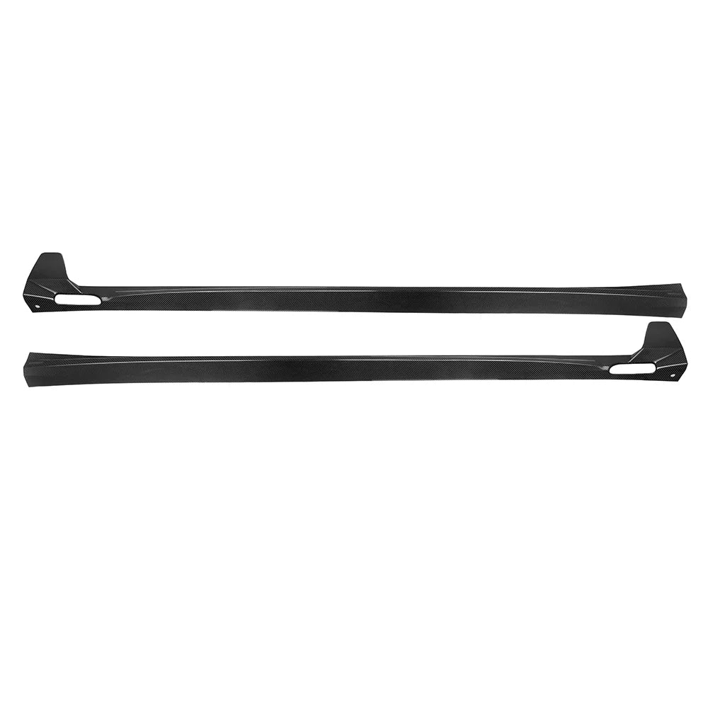 SOOQOO V2 BMW X3M F97 X4M F98 Side Skirt In Prepreg Carbon Fiber