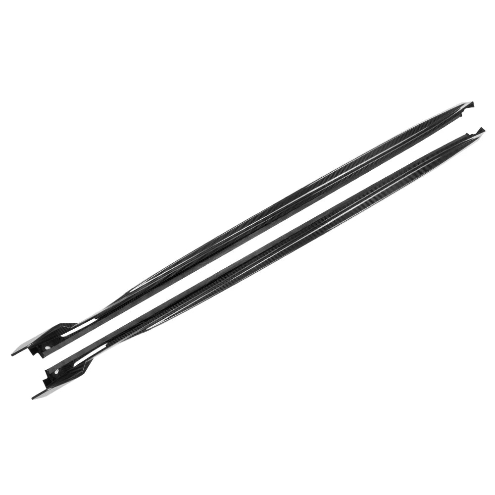 SOOQOO V2 BMW X3M F97 X4M F98 Side Skirt In Prepreg Carbon Fiber