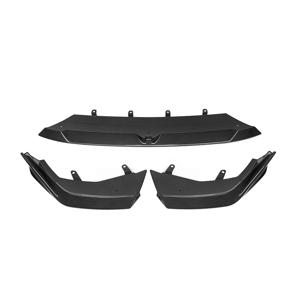 SOOQOO BMW 2 Series M235I F74 Front Lip In Prepreg Carbon Fiber