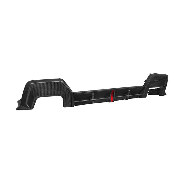 SOOQOO BMW 2 Series M235I F74 Rear Diffuser In Prepreg Carbon Fiber