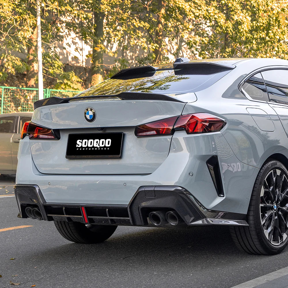 SOOQOO BMW 2 Series M235I F74 Rear Diffuser In Prepreg Carbon Fiber
