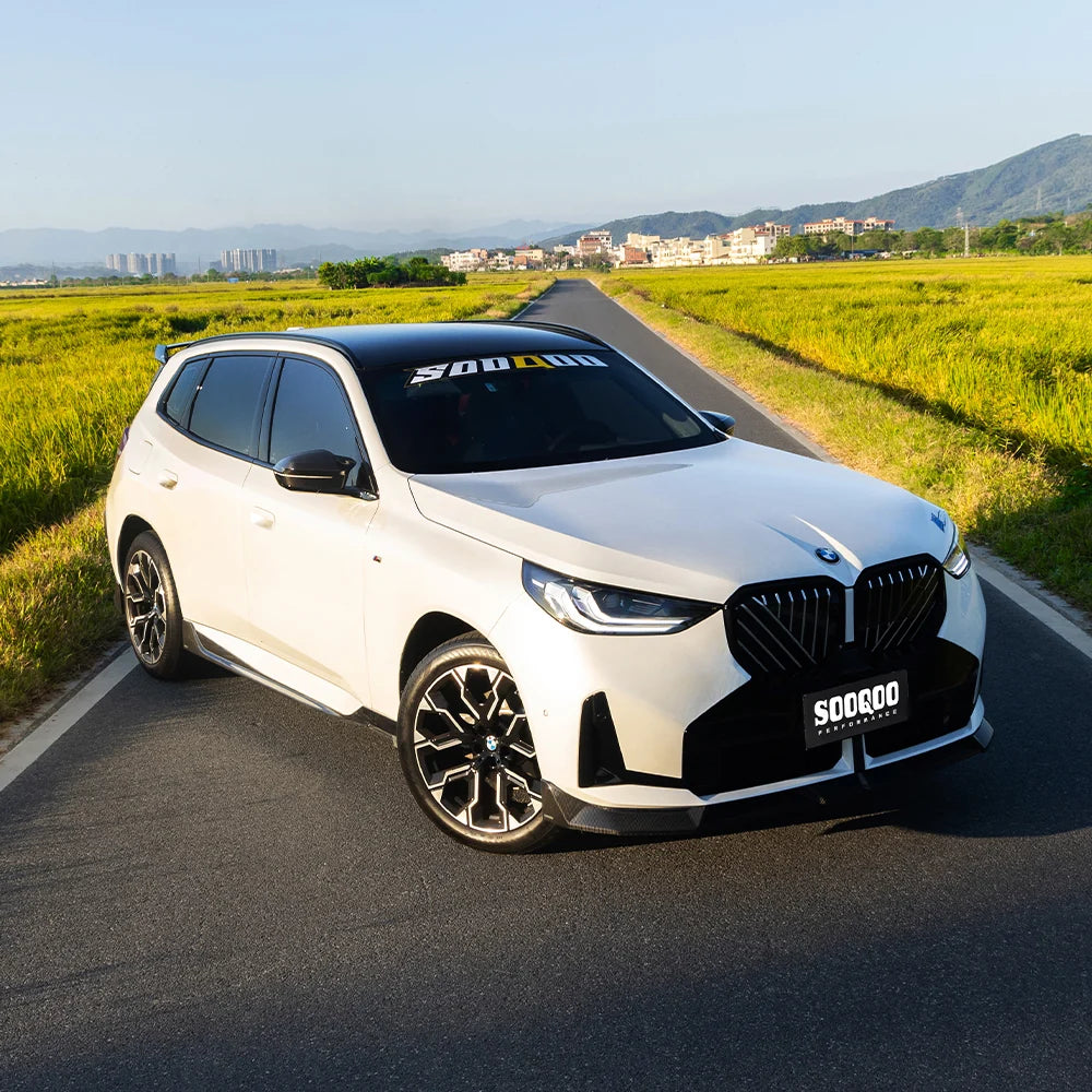 SOOQOO BMW X3 G45 Front Lip in Prepreg Carbon Fiber