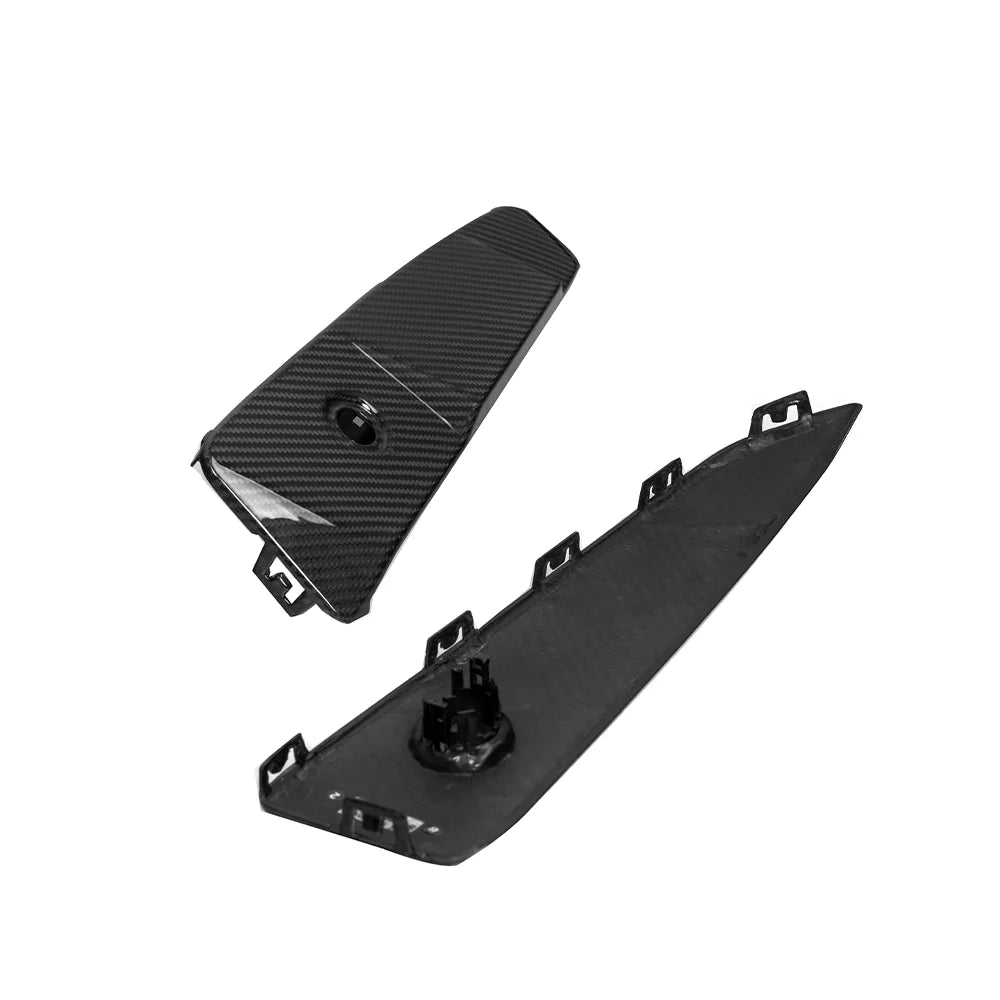 SOOQOO BMW X3 G45 Rear Bumper Inserts In Prepreg Carbon Fiber