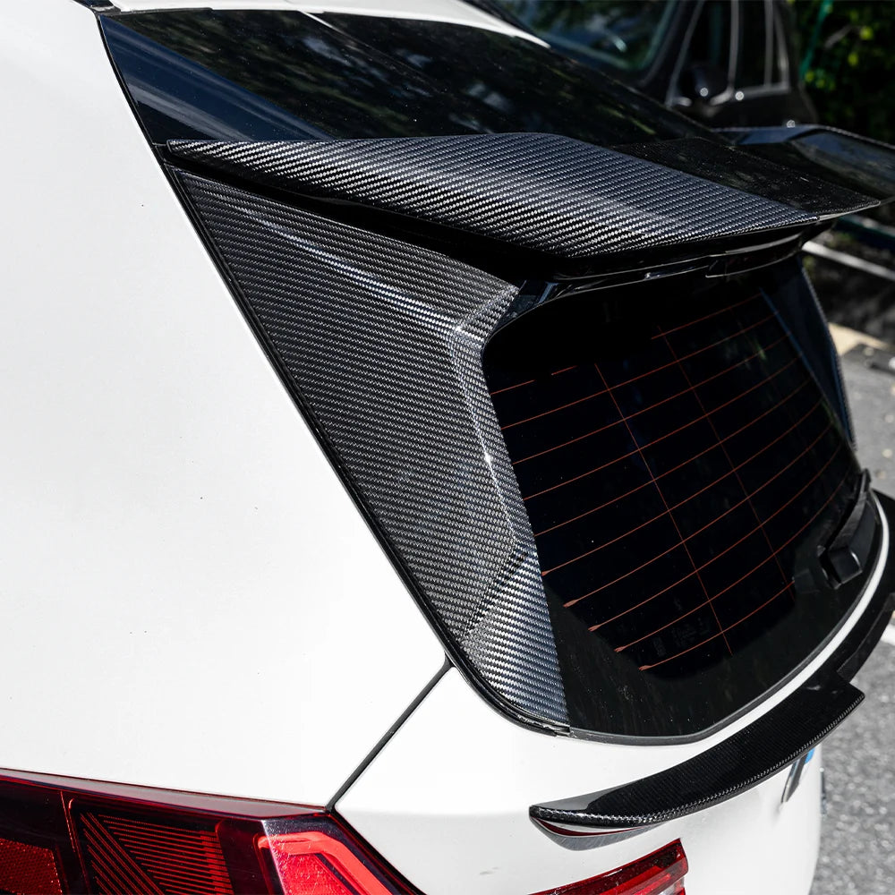 SOOQOO BMW X3 G45 Rear Window Fins In Prepreg Carbon Fiber