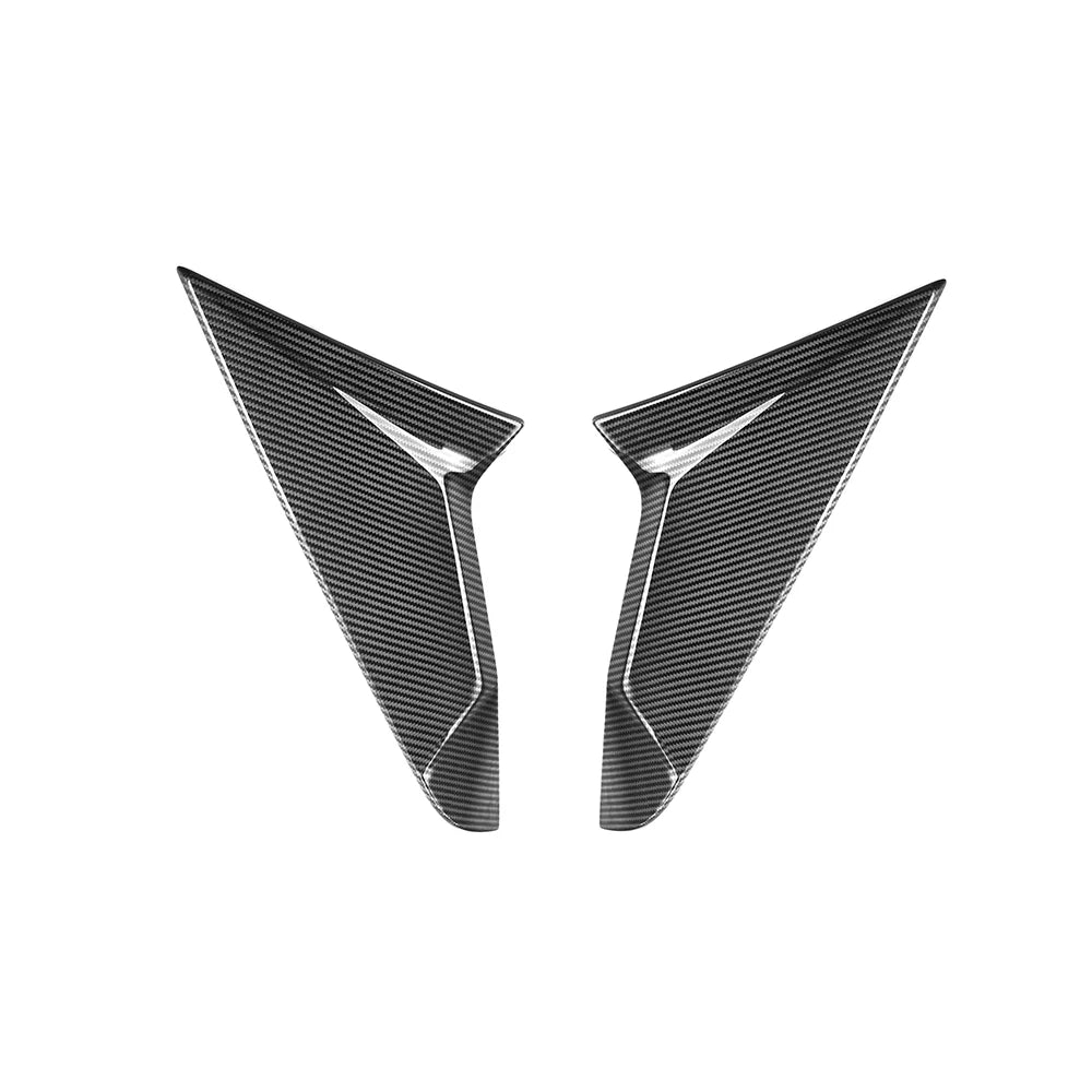 SOOQOO BMW X3 G45 Rear Window Fins In Prepreg Carbon Fiber
