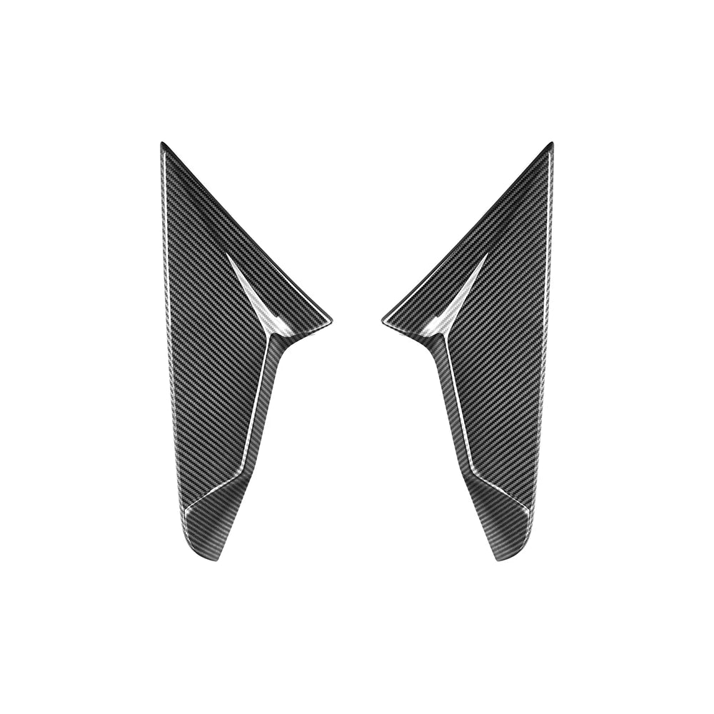 SOOQOO BMW X3 G45 Rear Window Fins In Prepreg Carbon Fiber