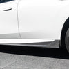 SOOQOO BMW X3 G45 Side Skirt In Prepreg Carbon FIber