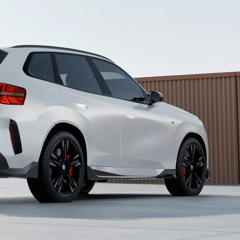 SOOQOO BMW X3 G45 Side Skirt In Prepreg Carbon FIber