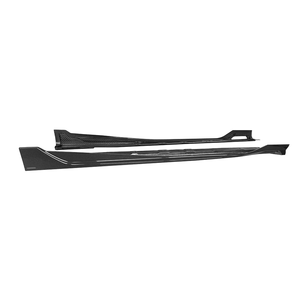 SOOQOO BMW X3 G45 Side Skirt In Prepreg Carbon FIber