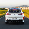 SOOQOO BMW X3 G45 Rear Spoiler In Prepreg Carbon Fiber