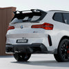 SOOQOO BMW X3 G45 Rear Spoiler In Prepreg Carbon Fiber
