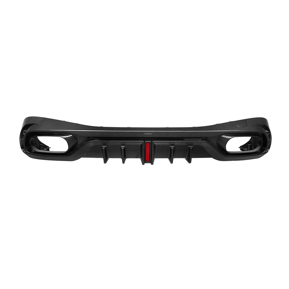 SOOQOO MERCEDES-AMG CLE 53 C236 Rear Diffuser In Prepreg Carbon Fiber