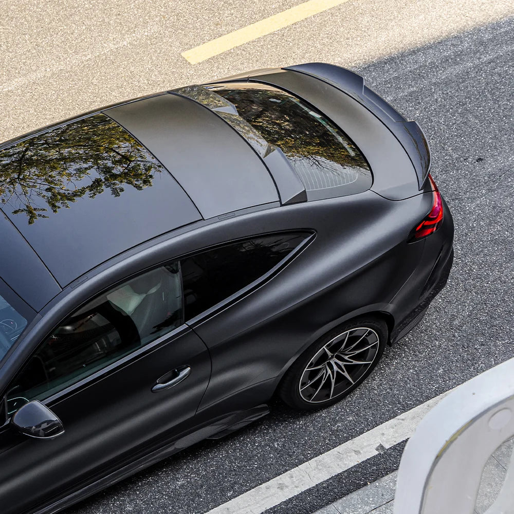SOOQOO MERCEDES CLE C236 Roof Spoiler In Prepreg Carbon Fiber