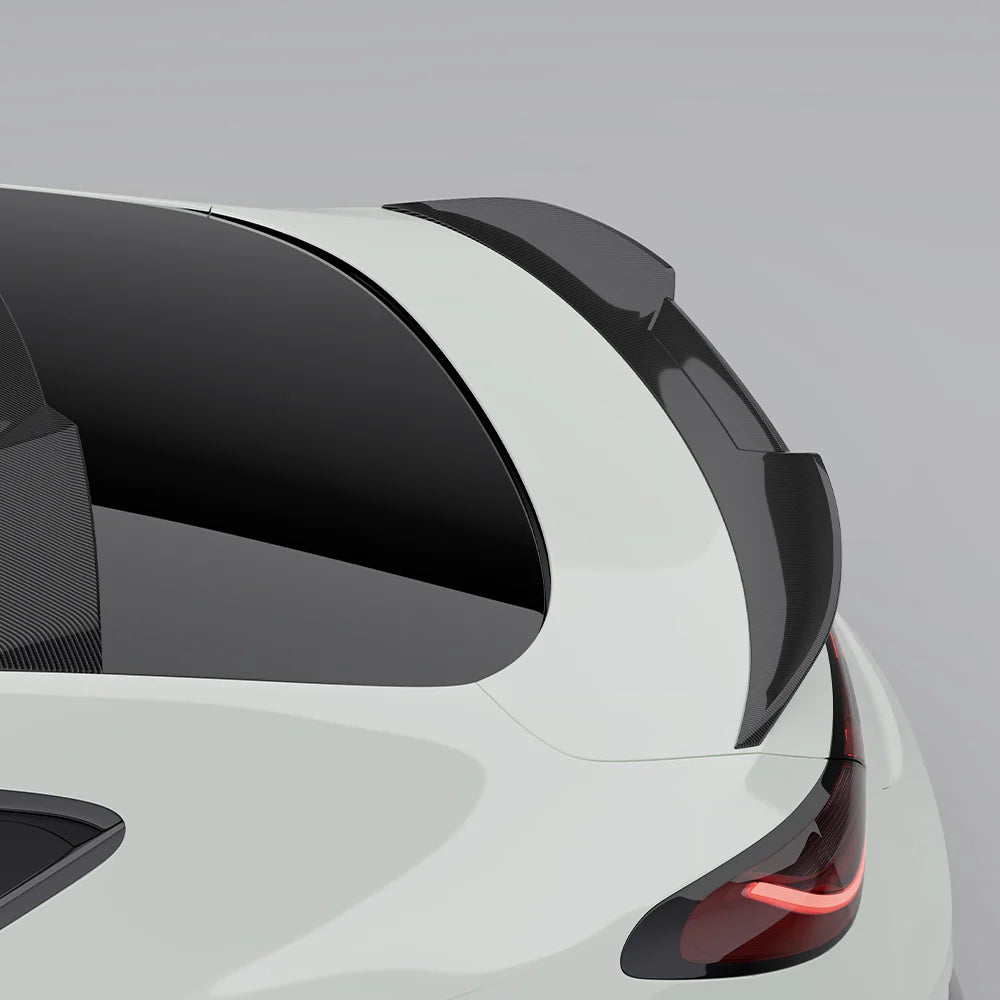 SOOQOO MERCEDES CLE C236 Rear Spoiler In Prepreg Carbon Fiber
