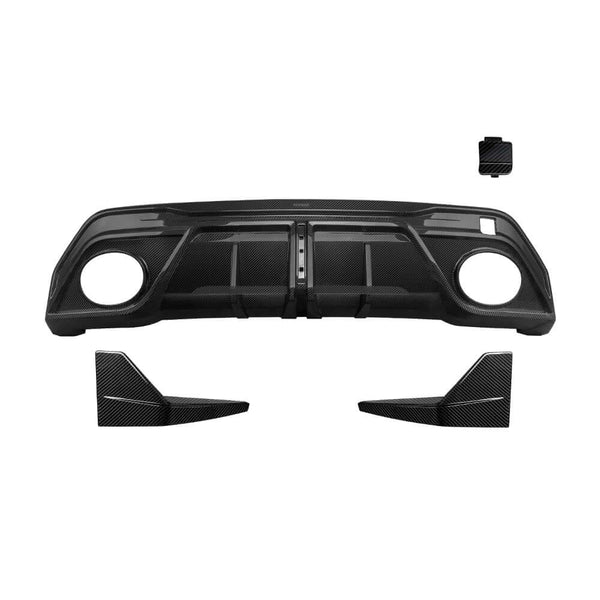 SOOQOO AUDI RS3 Sportback 8Y Facelift Rear Diffuser In Prepreg Carbon Fiber