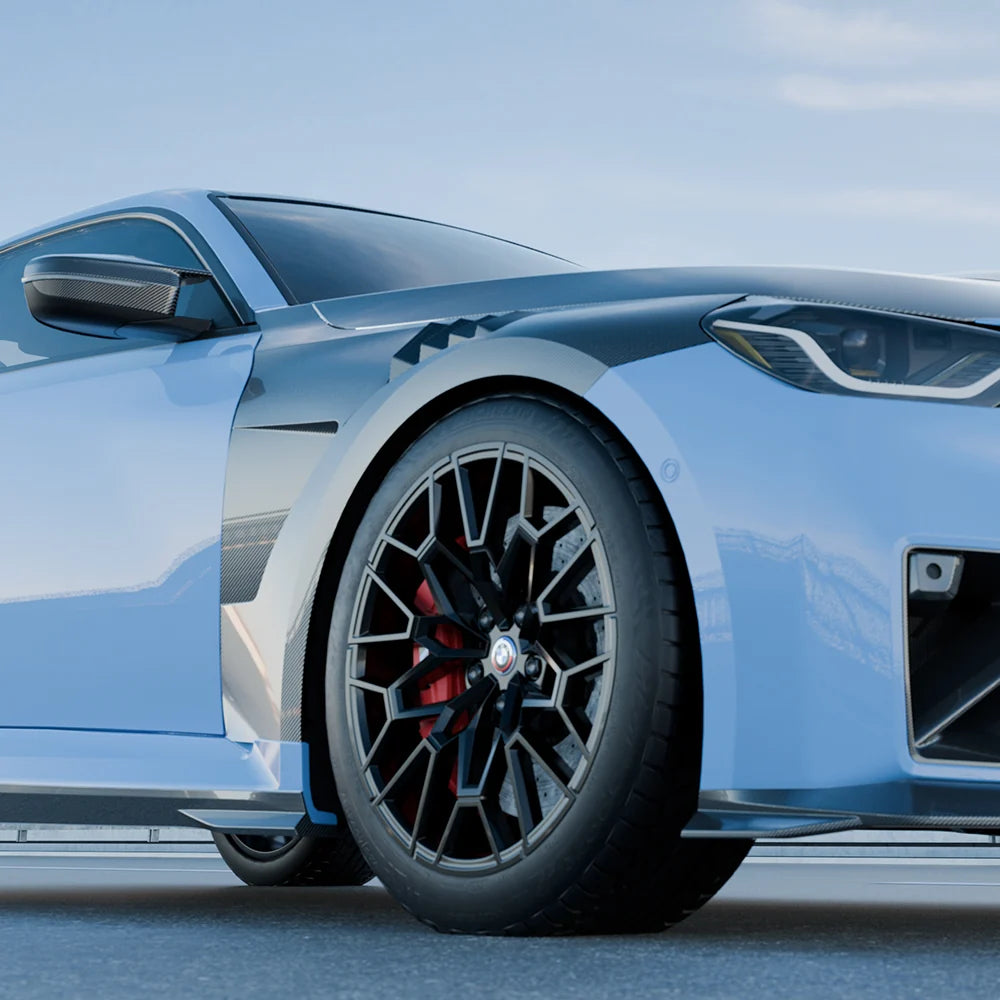 SOOQOO BMW M2 G87 Side Fenders In Prepreg Carbon Fiber
