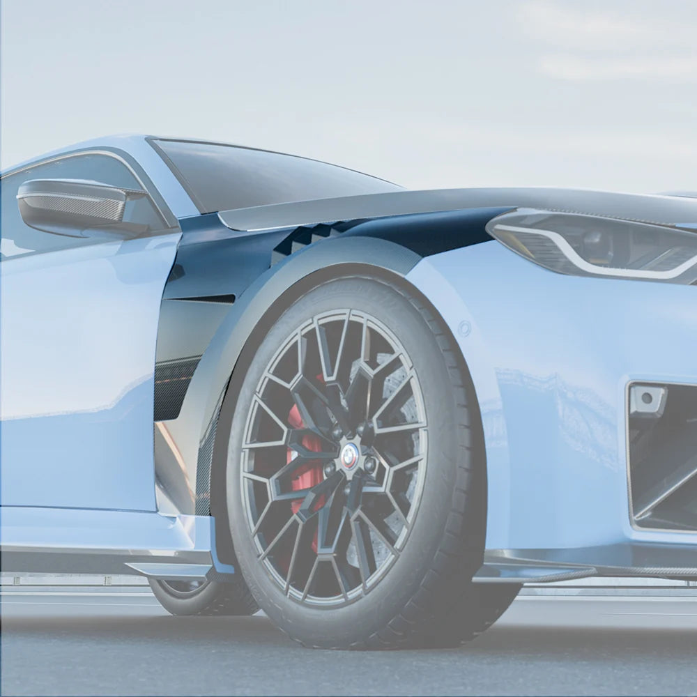 SOOQOO BMW M2 G87 Side Fenders In Prepreg Carbon Fiber