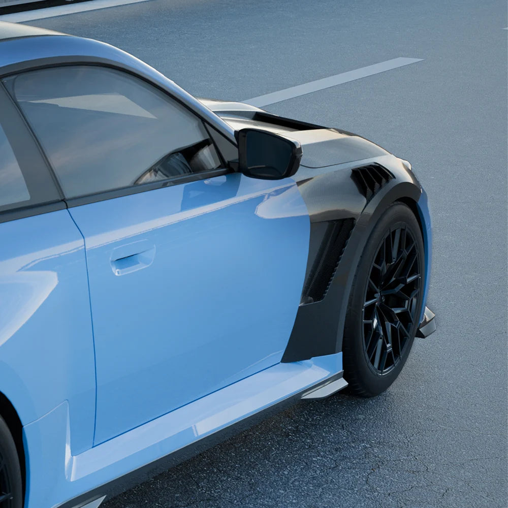 SOOQOO BMW M2 G87 Side Fenders In Prepreg Carbon Fiber
