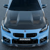 SOOQOO BMW M2 G87 Vented Hood In Prepreg Carbon Fiber