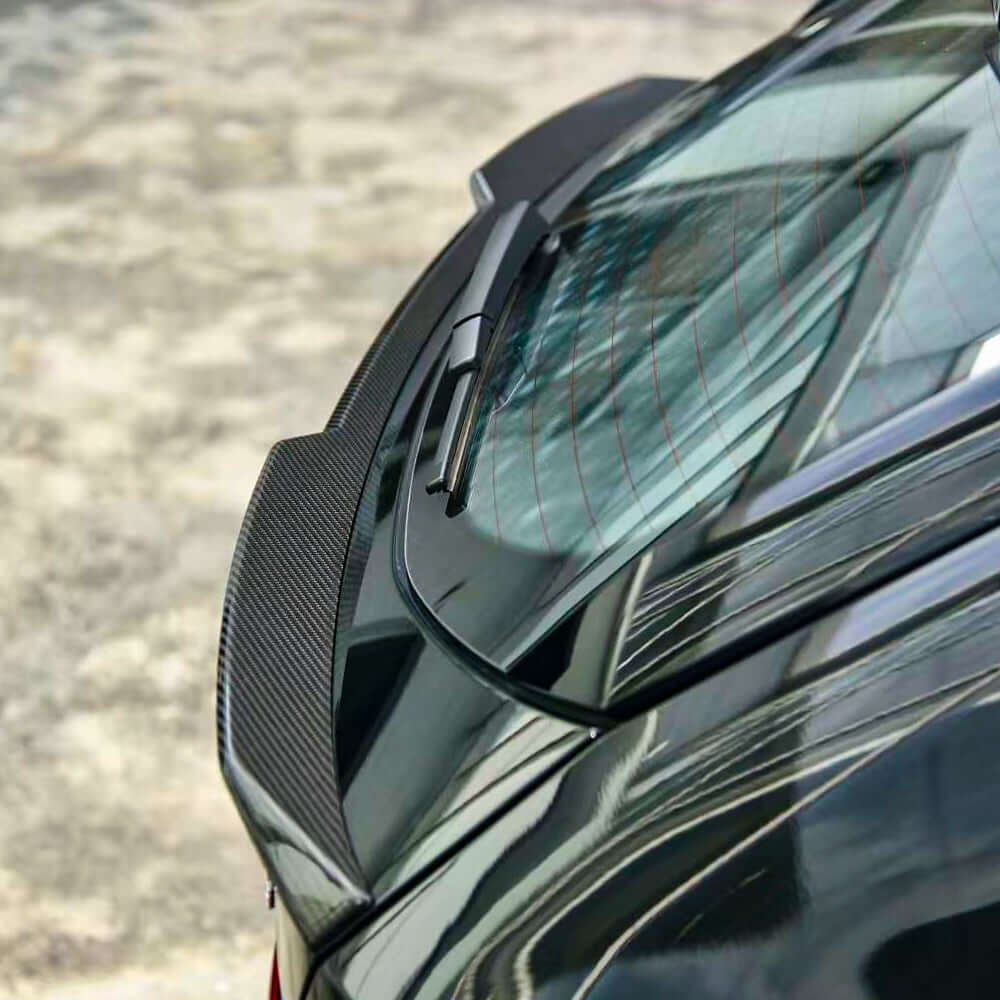 SOOQOO BMW M5 G99 Rear Spoiler In Preprep Carbon Fiber