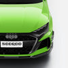 SOOQOO AUDI RS3 8Y Facelift Front Canards In Prepreg Carbon Fiber