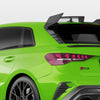 SOOQOO AUDI RS3 8Y Rear Window Fins In Prepreg Carbon Fiber
