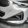 BMWM240I & 230I G42 MP STYLE DRY CARBON FIBER BUMPER AIR VENTS