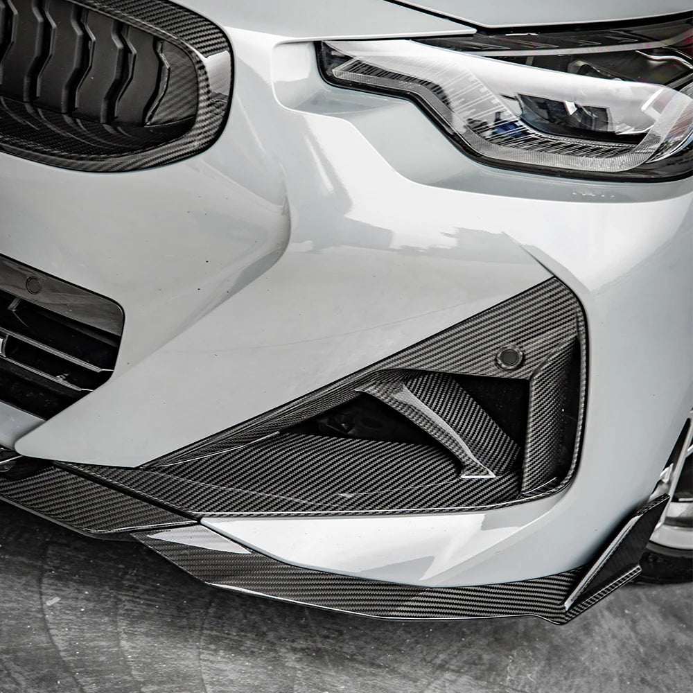 BMWM240I & 230I G42 MP STYLE DRY CARBON FIBER BUMPER AIR VENTS