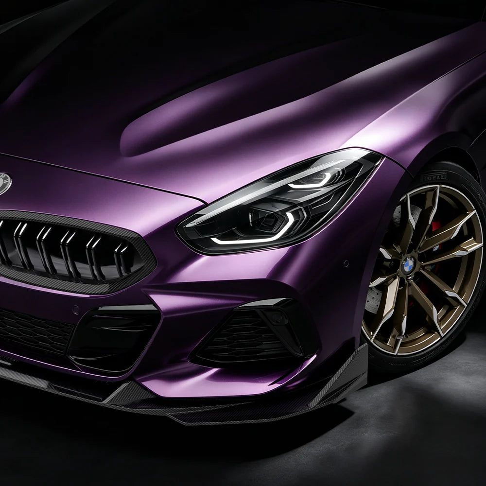 SOOQOO BMW Z4 G29 Front Lip In Prepreg Carbon Fiber