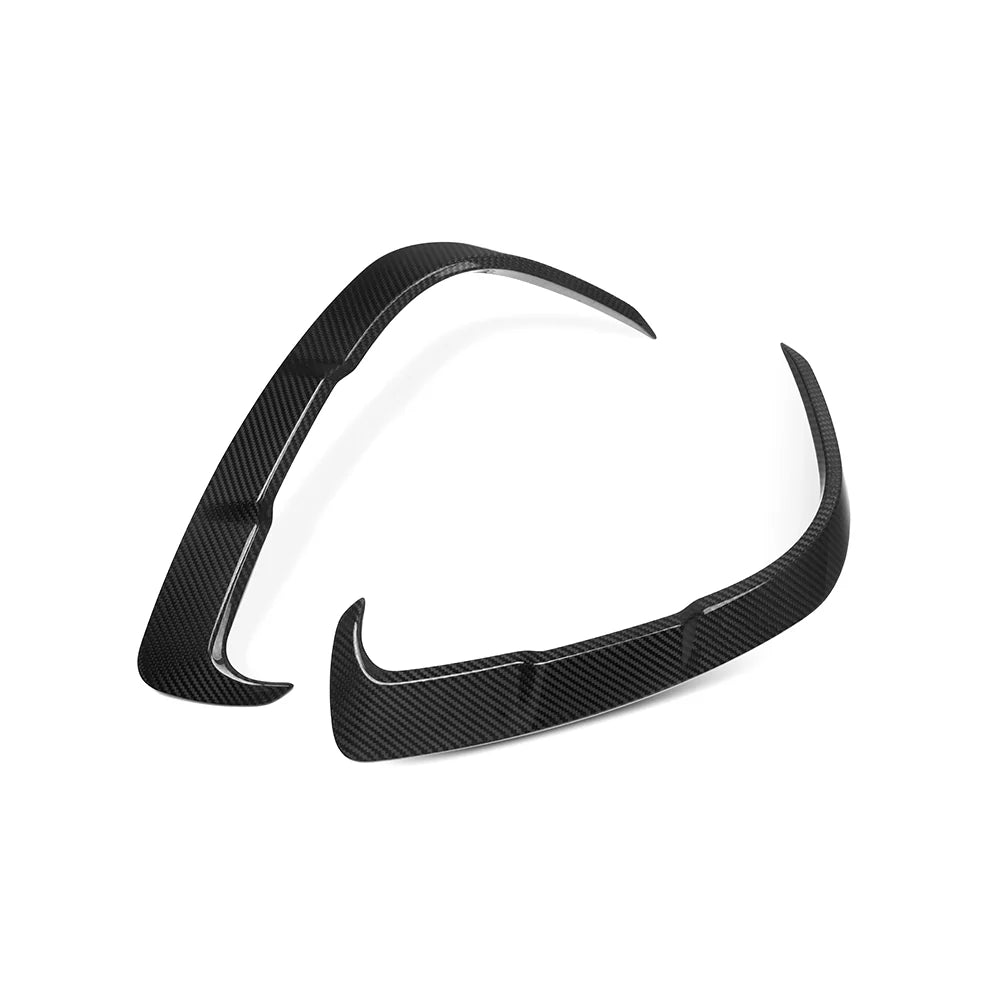 SOOQOO BMW Z4 G29 Rear Bumper Inserts In Prepreg Carbon Fiber