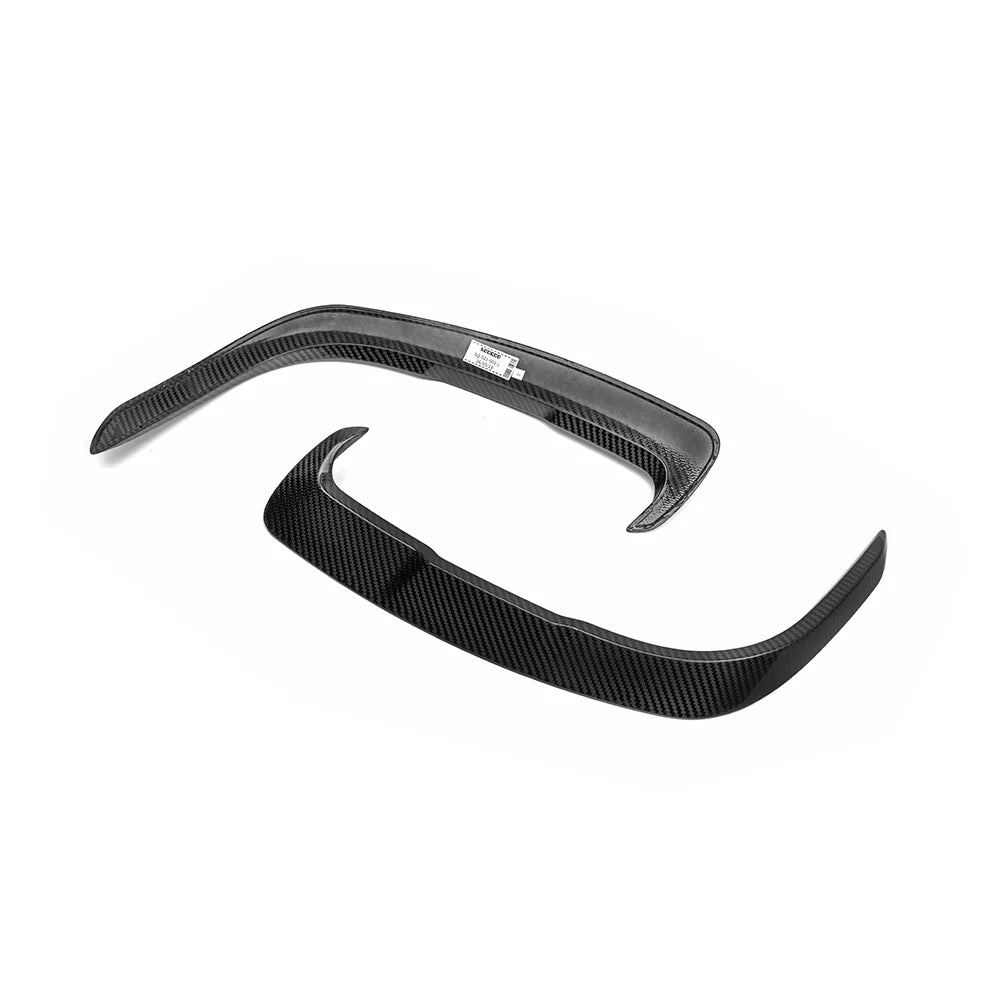 SOOQOO BMW Z4 G29 Rear Bumper Inserts In Prepreg Carbon Fiber