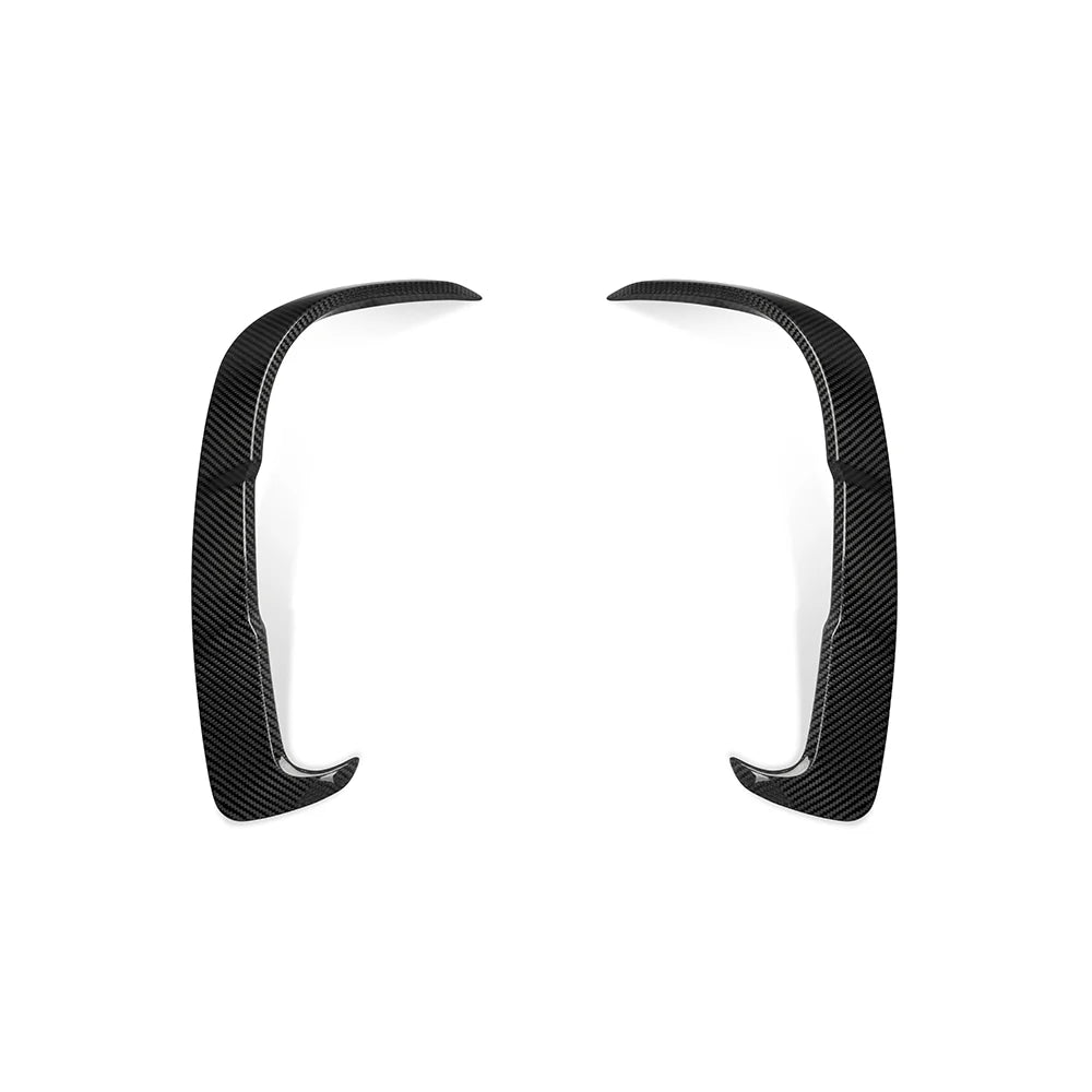 SOOQOO BMW Z4 G29 Rear Bumper Inserts In Prepreg Carbon Fiber