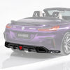 SOOQOO BMW Z4 G29 Rear Diffuser In Prepreg Carbon Fiber